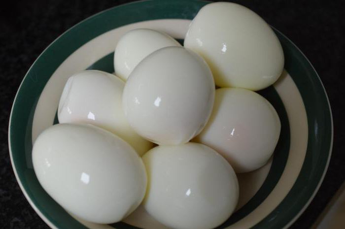 benefici per le uova sode e danno per le donne