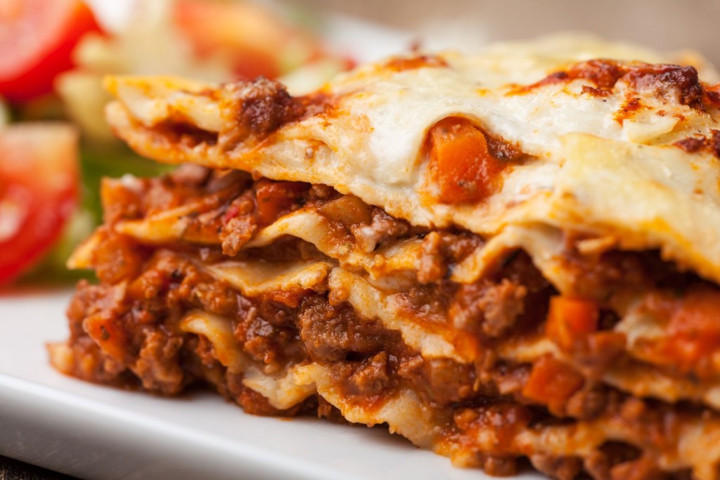 Co je lasagna bez bolognese?