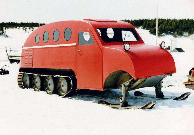 Skuter śnieżny "Bombardier