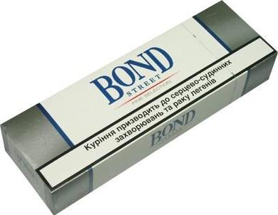 Bond (cigarety): typy
