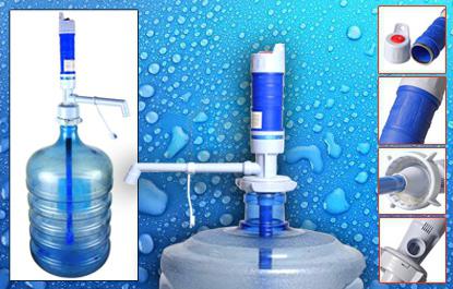 pompa meccanica per acqua in bottiglia