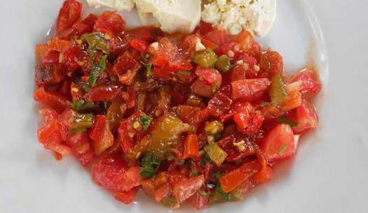 papryka duszona z pomidorami