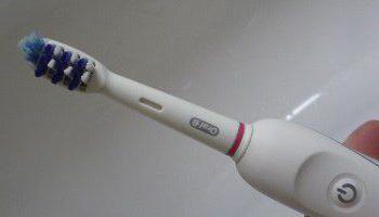 braun oral b crossaction electric toothbrush