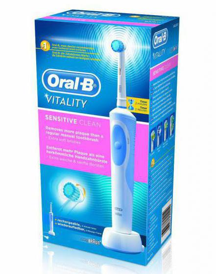 braun oralna b vitalnost električna zobna ščetka