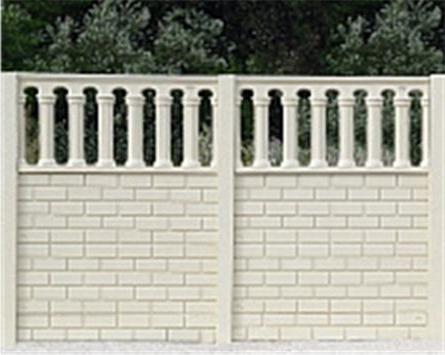 murowane ogrodzenia