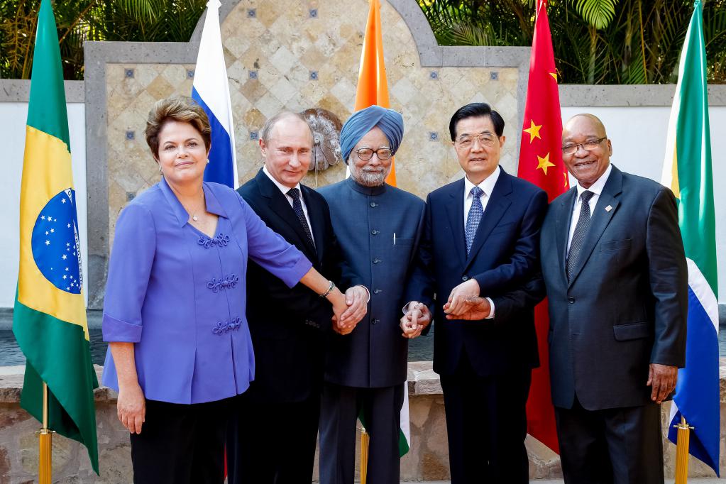 przywódcy państw członkowskich BRICS