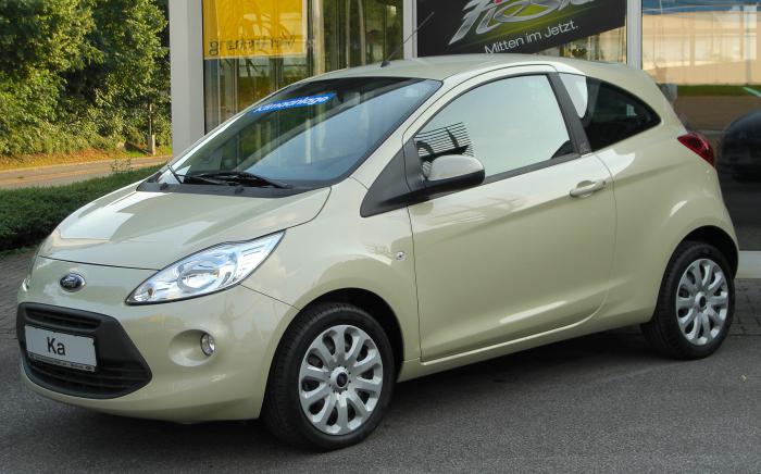 Specifiche Ford Ka