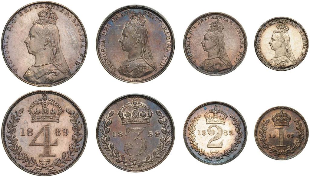 Monete inglesi del 19 ° secolo