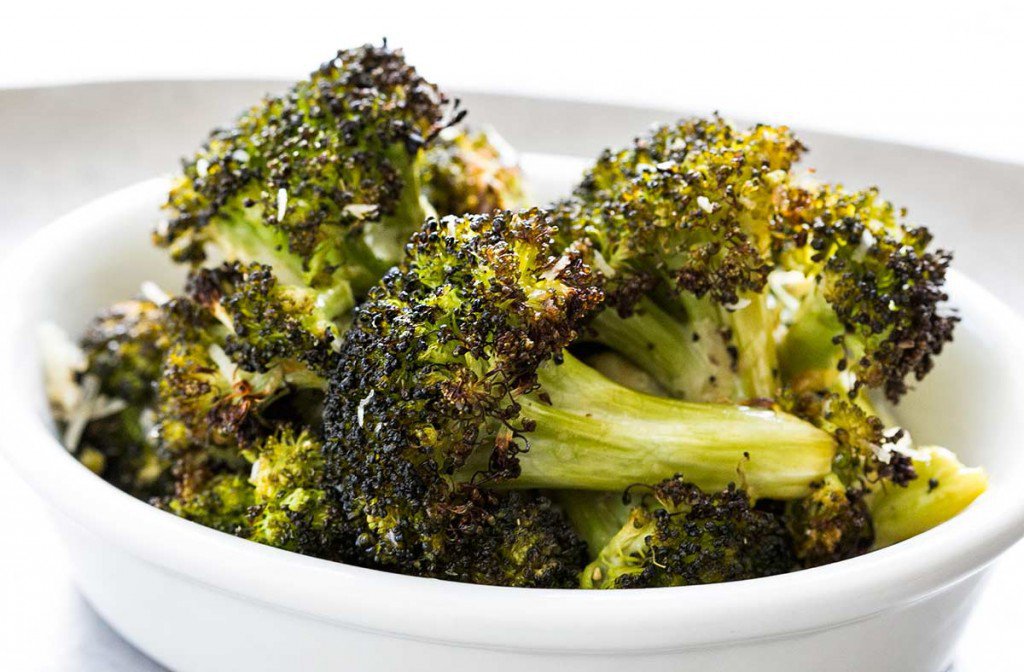 pečená brokolice