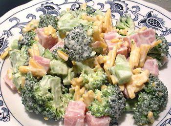 recepty brokolicových salátů