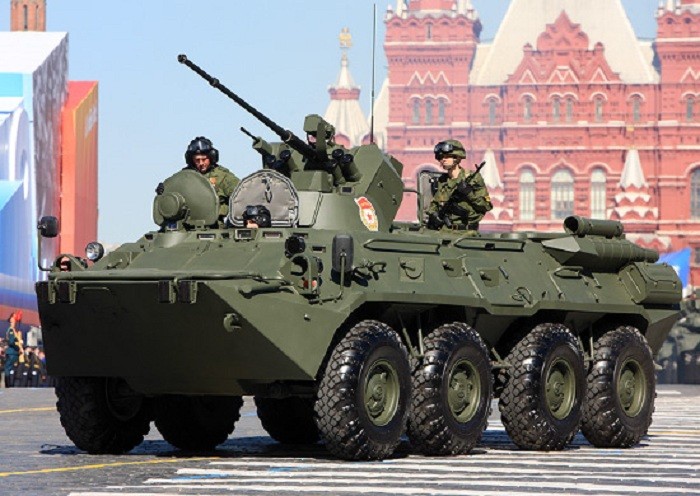 Specifikace BTR 82a