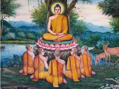 budistični menihi