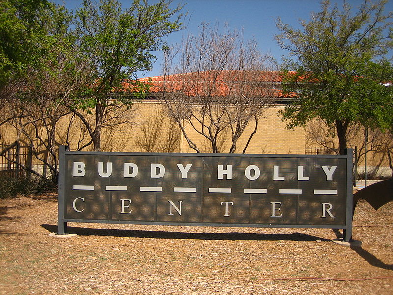 Center Buddy Holly