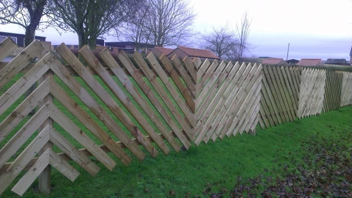 dřevěný plot Cena