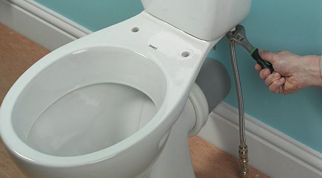 installazione integrata della toilette