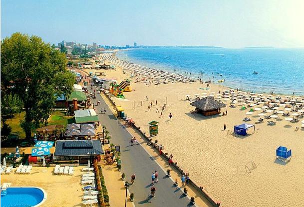 Sunny Beach.  Bulgaria.  alberghi