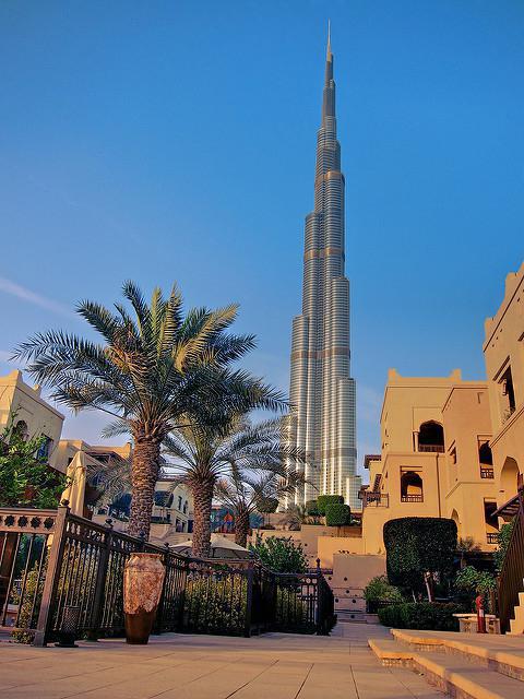 velkolepé zahrady a parky Burj Khalifa