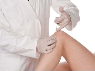 jak léčit kolenní bursitidu