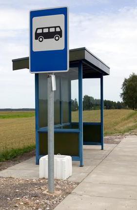 fotografija avtobusne postaje