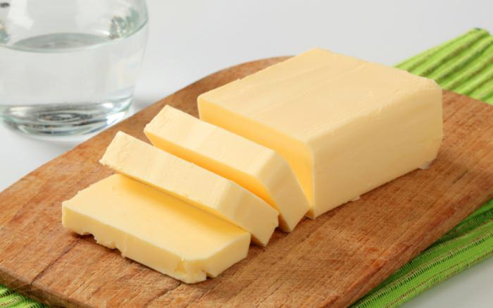 výhody a škodlivost másla