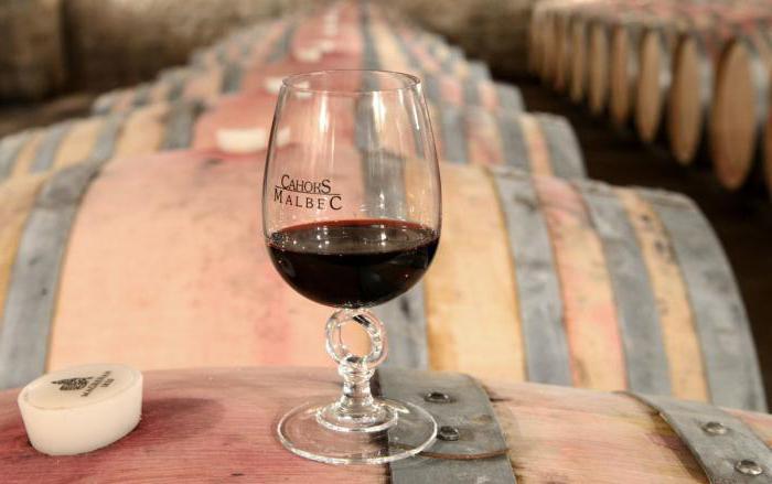 червено вино Cahors