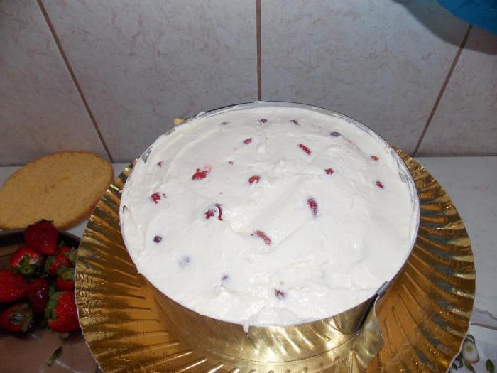 Strawberry Freesier Cake Recipe