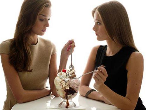 калории крем сладолед