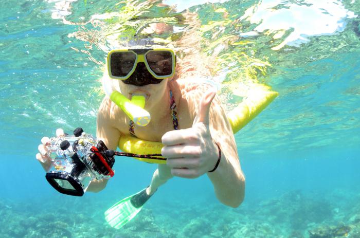 najboljša kamera za podvodno snemanje