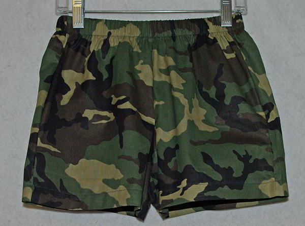 camouflage shorts fotky