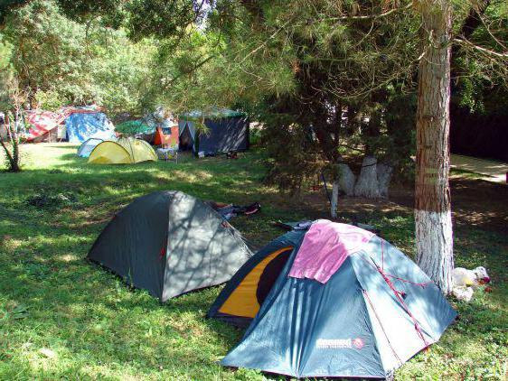 Kamp Anapa s šotori