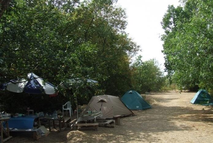 campeggio in Crimea