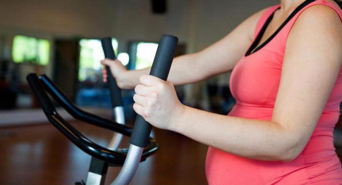 Ali lahko nosečnice 7 mesecev vozijo kolo