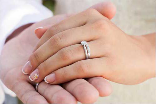 възможно ли е да се носят сватбени пръстени преди сватбените знамения