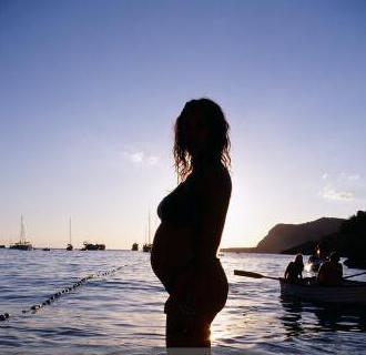 Može li trudnoća plivati ​​u slanom moru