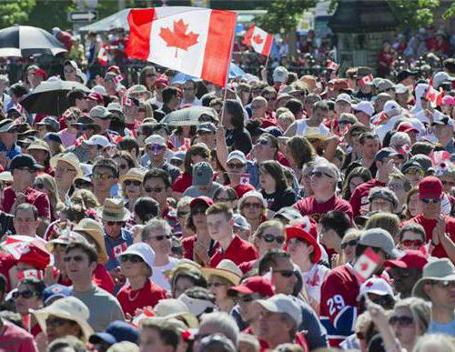 hustota obyvatelstva v Kanadě