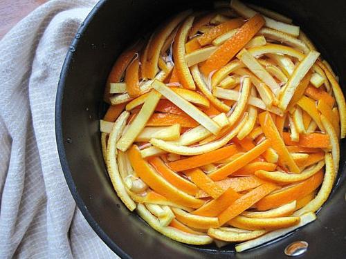 recept kandirane pomarančne lupine