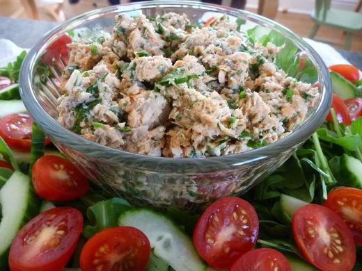 Recept na konzervované rybí saláty