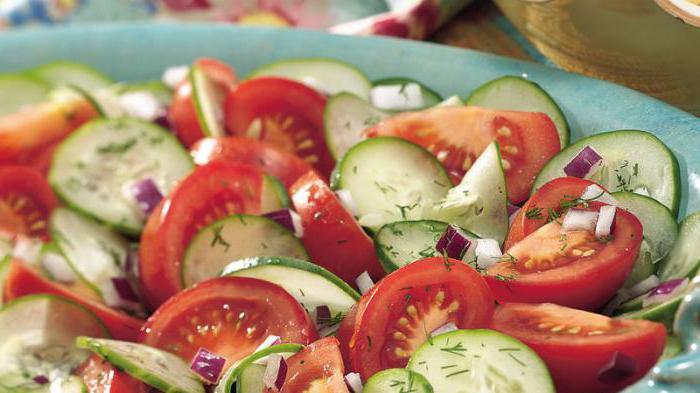 recept za konzervirane salate s rajčicama