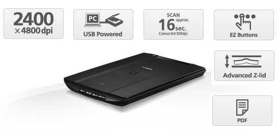 scanner lide 110 canon driver