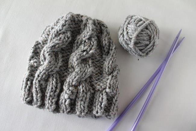 плетење шешира са плетеницама узорака и описа плетења