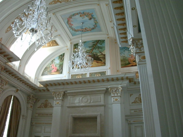 Notranje slikarstvo Putinove palače