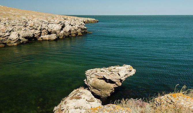 Capo Kazantip resto della Crimea