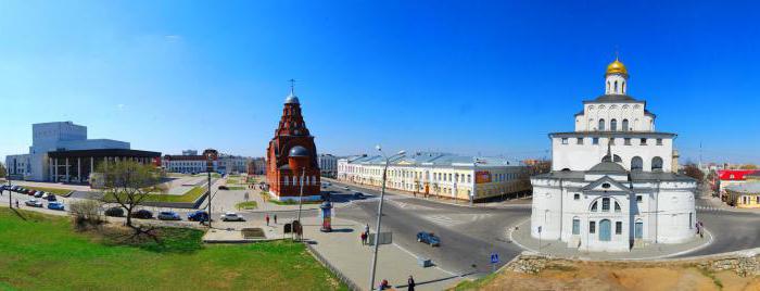 столицата на древна Русия Владимир