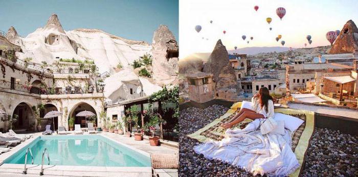 Počitnice v Cappadocia Turčija