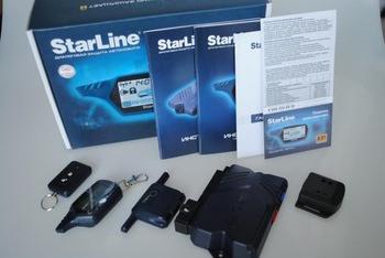 Dialog autoalarmu Starline a91