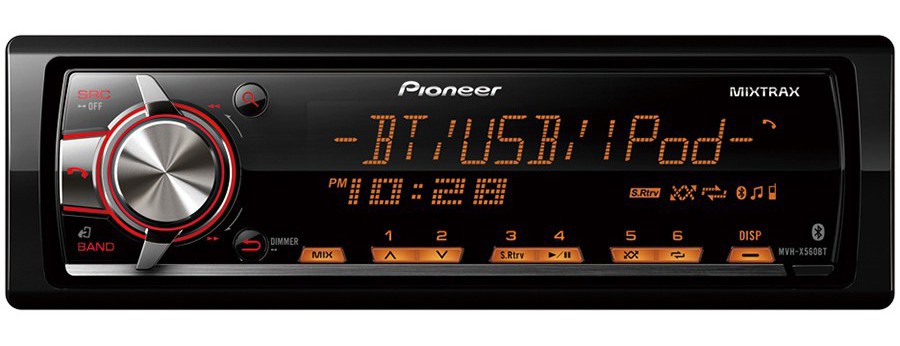 Pioneer mvh x560bt Specyfikacja i recenzje