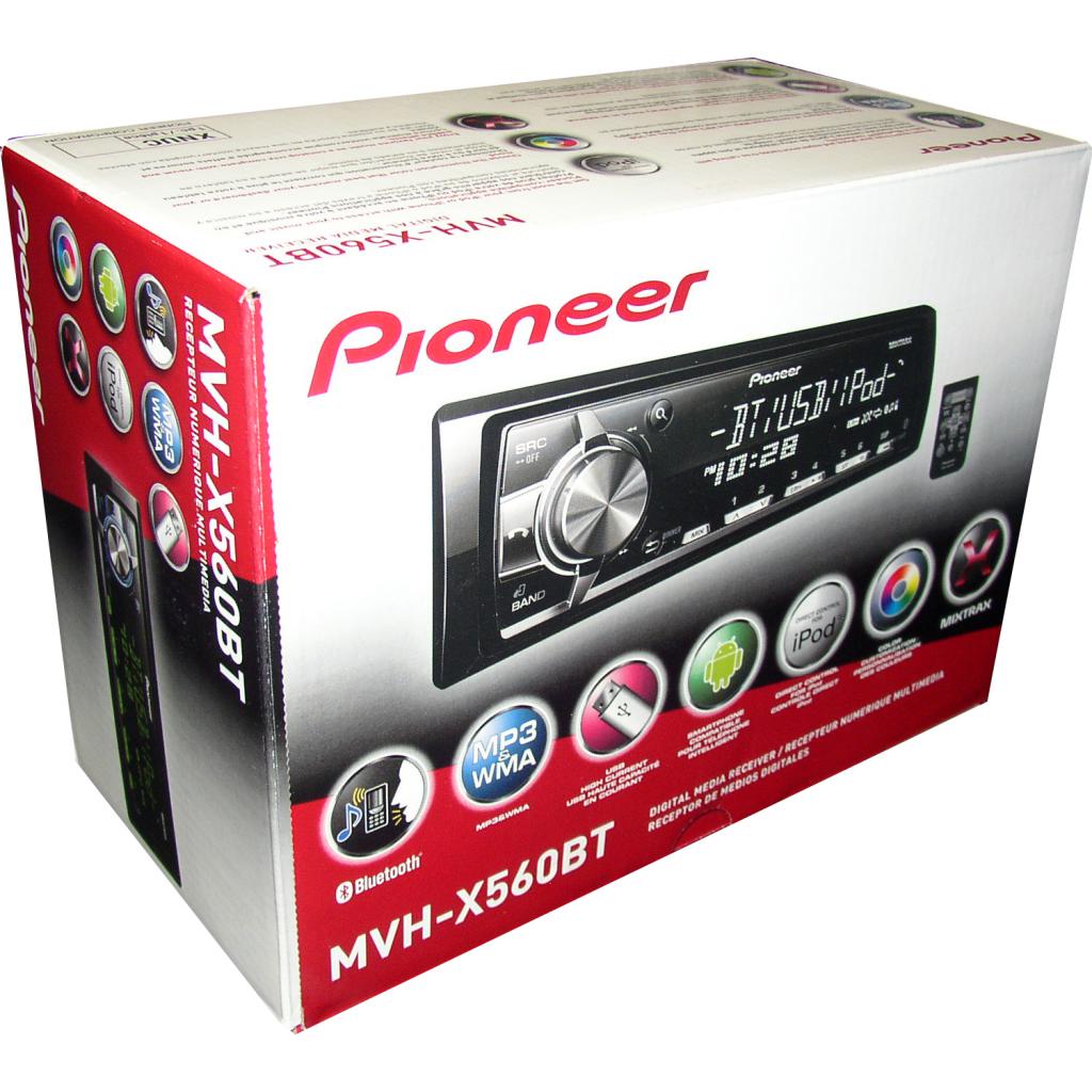 Pioneer mvh x560bt manual