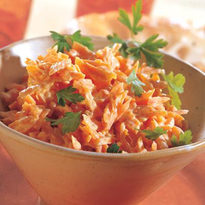 carota con aglio