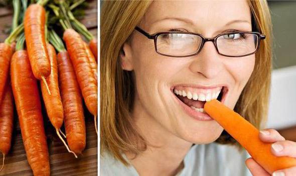 Surowe marchewki odnoszą korzyści i szkodzą
