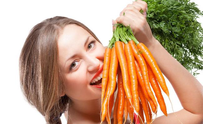 Surowe marchewki odnoszą korzyści i szkodzą